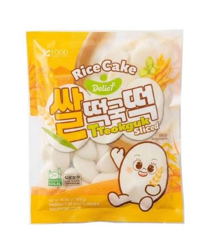  DELIEF Tteokguk Rice Cake Halal 300g.