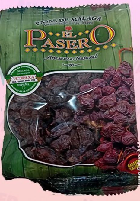 Hovedbilde El Pasero Blå Rosiner 200g./ Dato