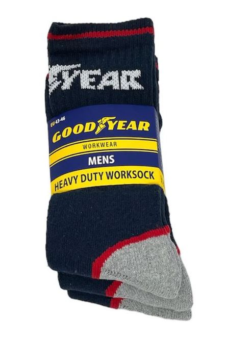 Hovedbilde Goodyear Work Socks Navy 3pk.