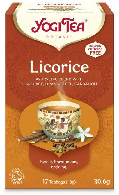 Hovedbilde Yogi Tea Licorice Økologisk 17tp.