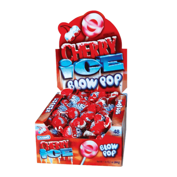 Charms Blow Pop Cherry ICE 18g.
