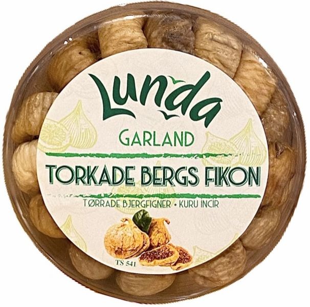 TØRKET FIKEN LUNDA GARLAND 200 GR.