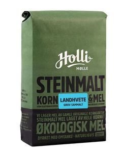 Hovedbilde Holli M&oslash;lle Landhvete Grov Sammalt &Oslash;kologisk 1kg.