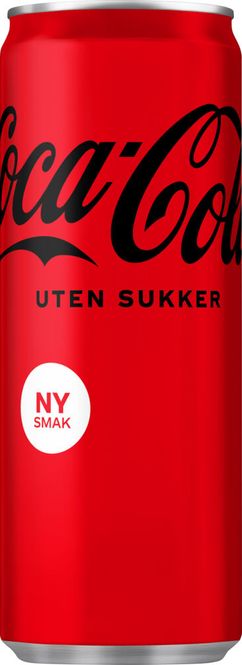 Hovedbilde Coca Cola Uten Sukker 330ml. m/Pant 2kr.