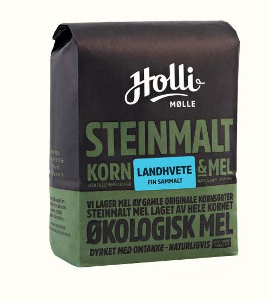 Holli mølle Landhvete Fin Sammalt 1kg økologisk