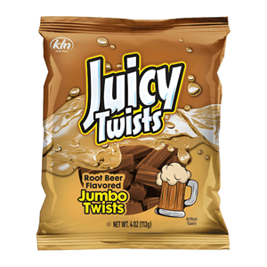 Hovedbilde Juicy Twists Root Beer 4oz (113g).