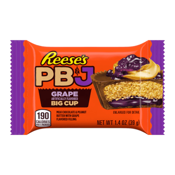 Reese's PB&J Grape Big Cup 40g*16st./ Hele Eske