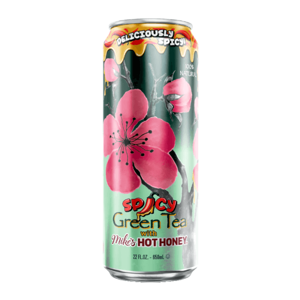 Arizona Spicy Green Tea With Mike's Hot Honey 650ml.