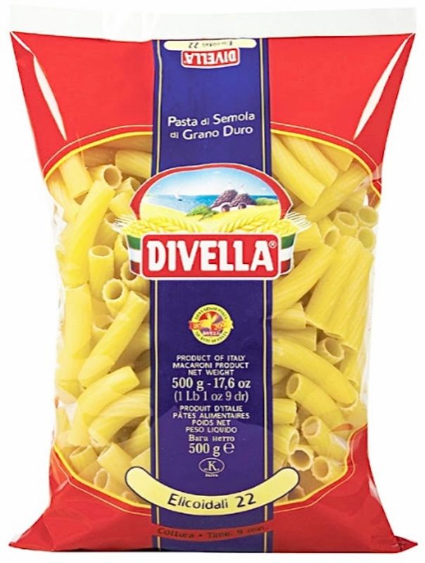 Divella Elicoidali Pasta 500g.