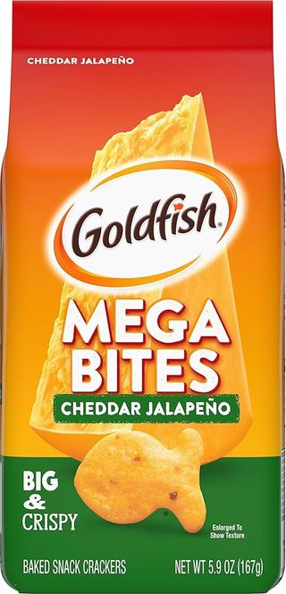 Hovedbilde Goldfish Mega Bites Cheddar Jalapeno 180g. Canada