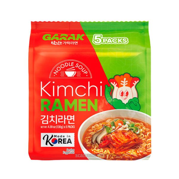 Garak Kimchi Ramen 130g*5st.