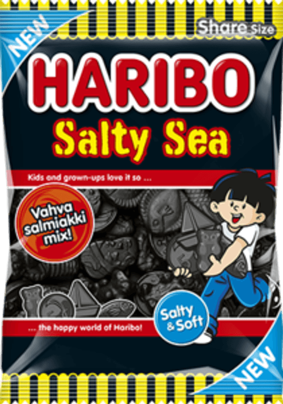 Haribo Salty Sea 170g.
