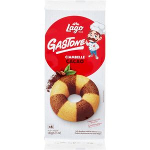 Hovedbilde Gastone Ciambelle Cocoa Doughnut Lago 180g.