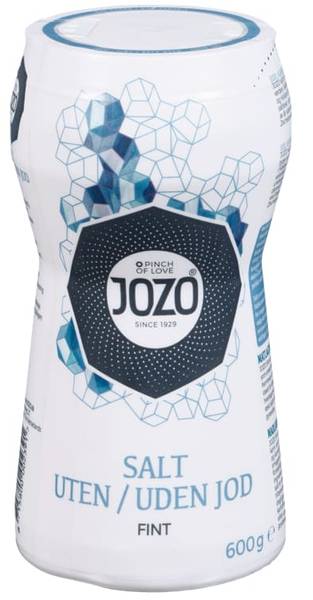 Fint Salt u/Jod i Boks Jozo 600g.