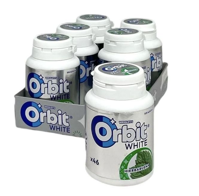 Hovedbilde Orbit Tyggegummi White Spearmint Boks 64g*6st./ ...