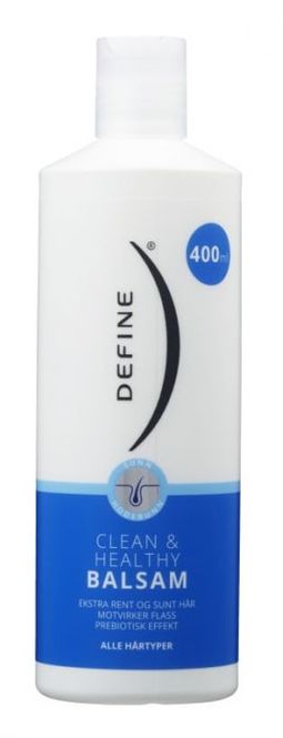 Hovedbilde  Define Clean&Healty Balsam 400ml.