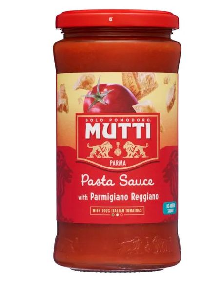 Mutti pastasaus m/Parmigiano Reggiano 400 g.