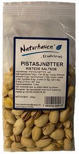 Hovedbilde GO NUTS PISTASJENØTTER RISTEDE &  SALTEDE 300g.