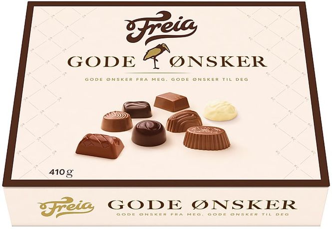 Hovedbilde Freia Gode Ønsker 410g.