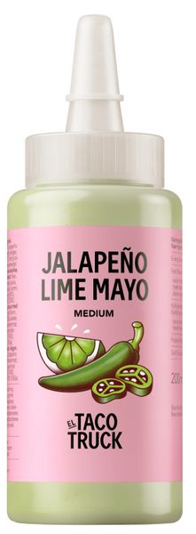 El Taco Jalapeno Lime Mayo Medium 200ml.