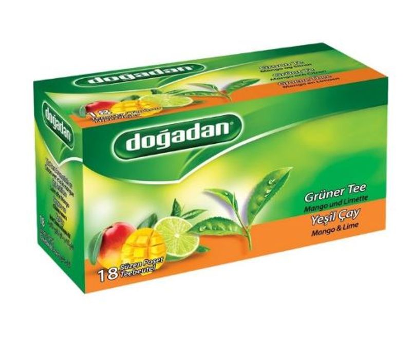 Dogadan Grønn Te Mango& Lime 18tp.