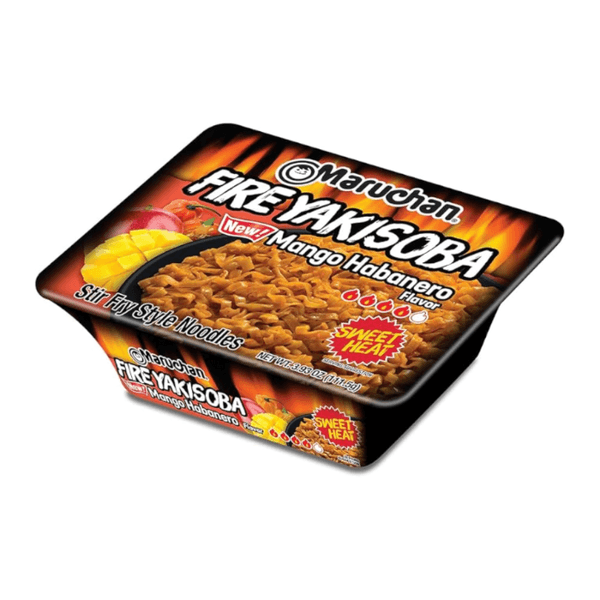 Maruchan Yakisoba Fire Mango Habanero 3.93oz (111.5g).