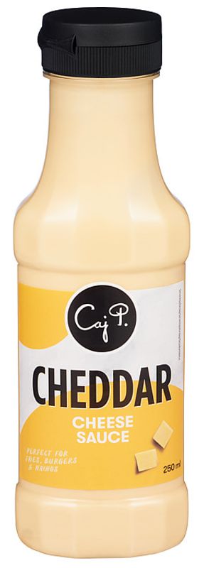 Caj P Cheddar Cheese Sauce 250ml.