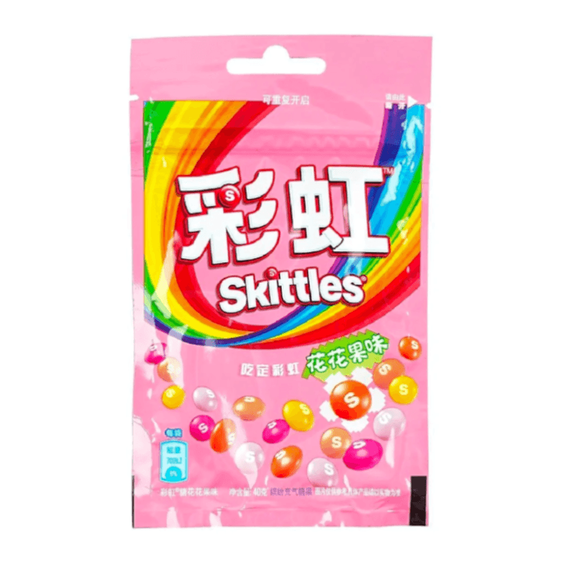 Skittles Bagged - Flower & Fruit 40g. [China]
