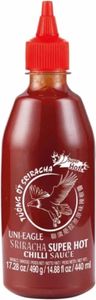 Hovedbilde Sriracha Super Hot Chili sauce Uni-Eagle 490ml.