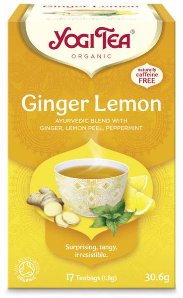 Yogi Ginger &Lemon kologisk 17tp.