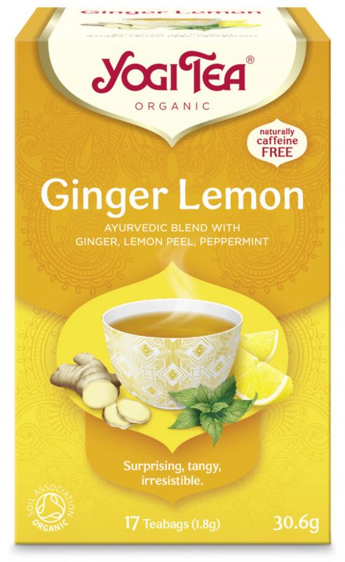 Yogi Ginger &Lemon Økologisk 17tp.