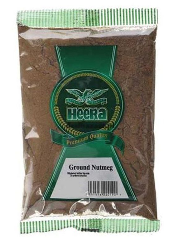 Heera Muskatnøtt Malt ((Ground Nutmeg Powder)) 100g.