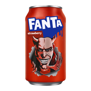 Hovedbilde Fanta Strawberry (The Grabber) 12oz (355ml).