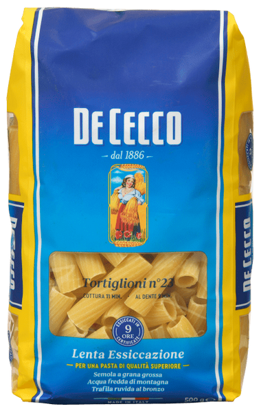 De Cecco tortiglioni 500g.