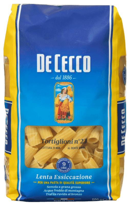 De Cecco tortiglioni 500g.