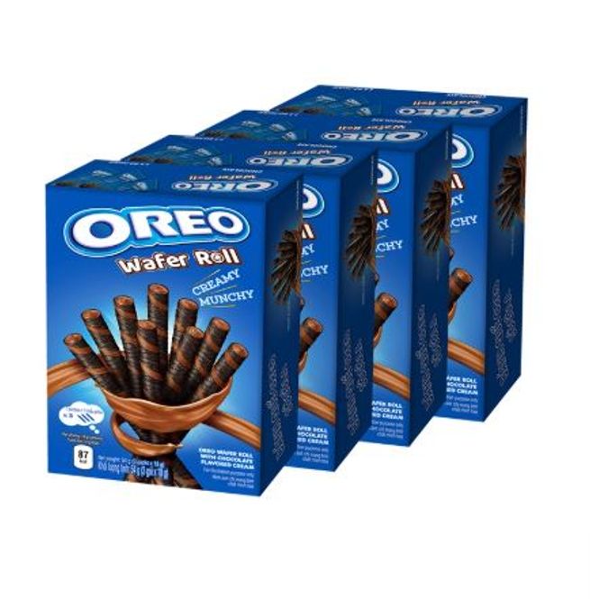 Hovedbilde OREO Chocolate Wafer Roll 54g*4st.