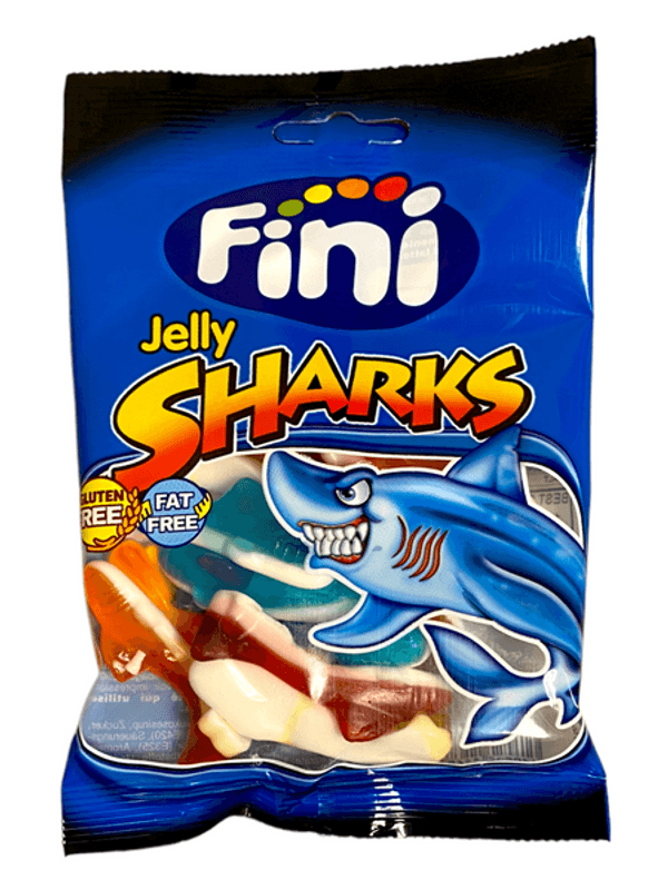 FINI JELLY SHARKS 75g. Halal