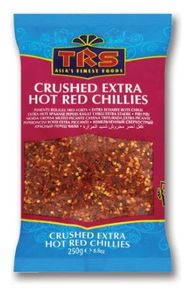 Hovedbilde TRS Knust Chilli ((Chillies Crushed)) 250g.