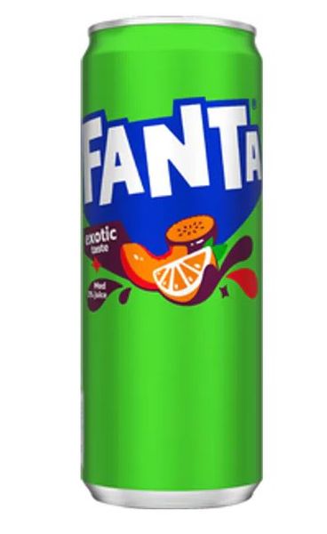 Fanta Exotic 330ml. Sverige