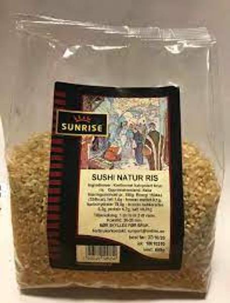 Sushi Natur Ris Sunrise 650g.