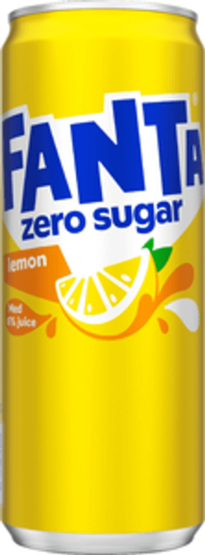 FANTA ZERO SITRON 330ml.