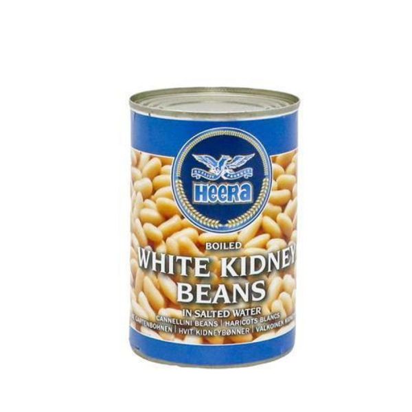 Heera Canned White Kidney Beans 400g.