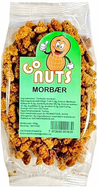 GO NUTS MORBÆR 150g.