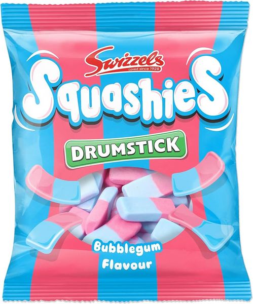 Squashies Bubblegum 140g Swizzels 140g*12st./Hele Eske