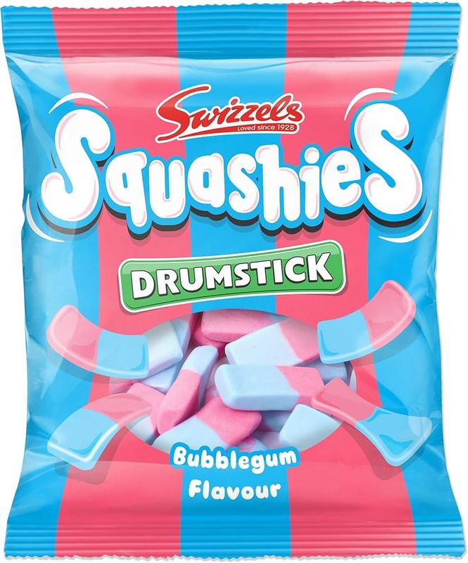Squashies Bubblegum 140g Swizzels 140g*12st./Hele Eske