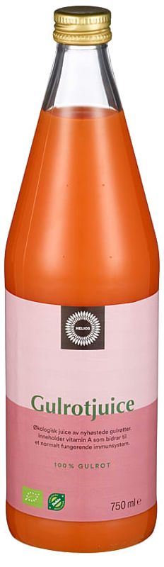 Helios gulrotjuice  0,75 L økologisk