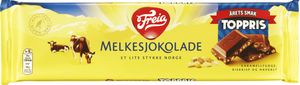 Hovedbilde Melkesjokolade Med Toppris Freia 190g.