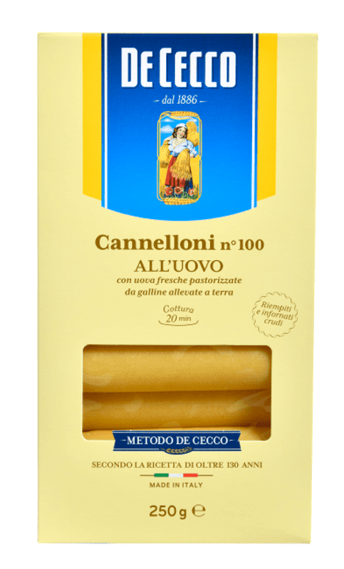 De Cecco Cannelloni  Eggpasta 250 g