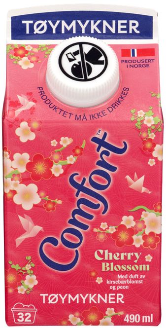Hovedbilde Comfort Tøymykner Cherry Blossom 490ml.