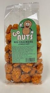 Hovedbilde GO NUTS RIS CRACKERS JUMBO HOT 180g.